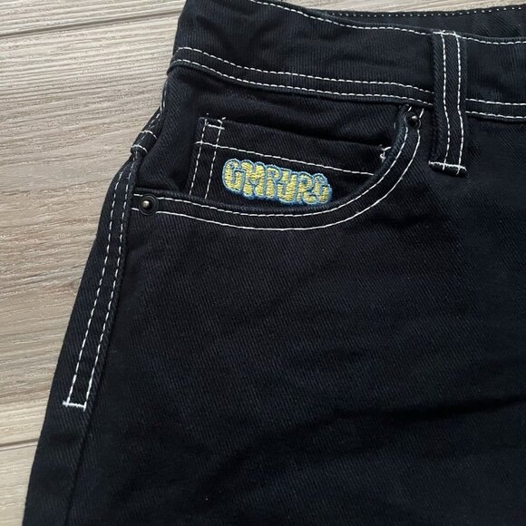 Empyre Denim Black Skate Shorts Inseam 11” - Youth 26 - Picture 5 of 16